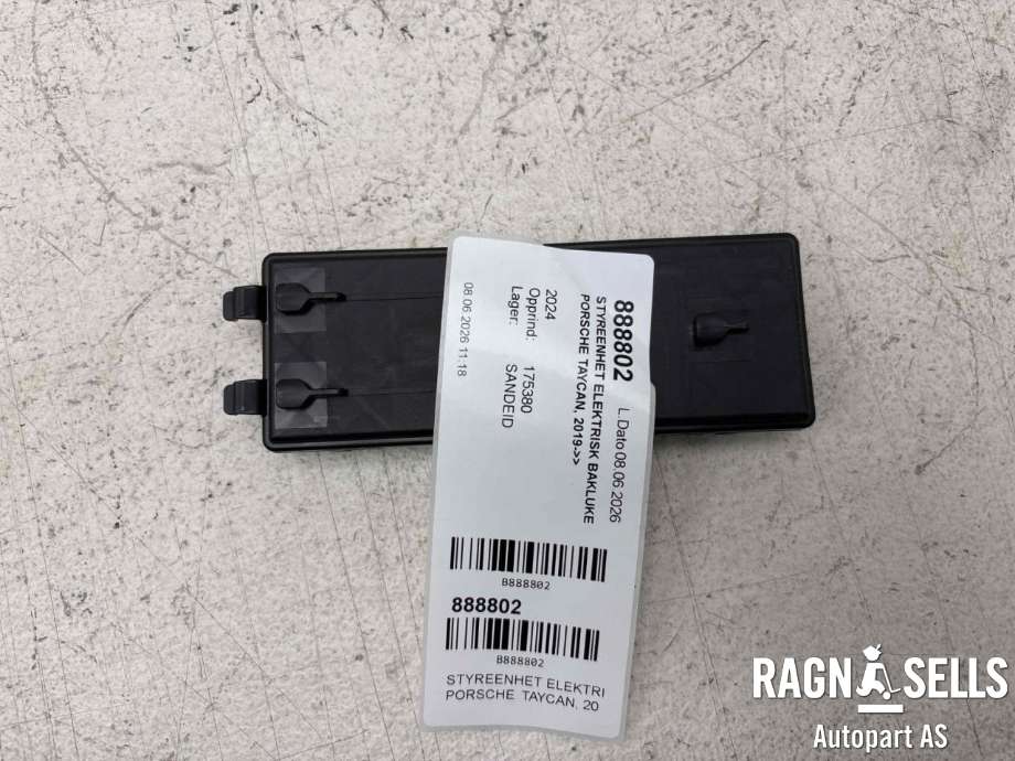 Styreenhet elektrisk bakluke til Porsche Taycan 2019-->> (PAE 959 107||89A 959 107|A2C7863760-1)