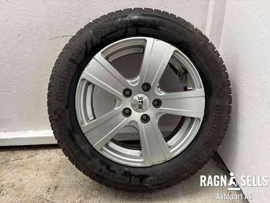 Hjulsett aluminium vinter til Volvo V70 (S70/XC70) 1997-2000 (Type I)  (CONTINENTAL|5X108/ET42/65.1|185/65R15 92H|)