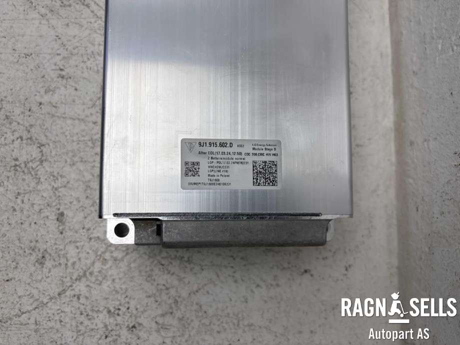 Batteripakke-modul elbil til Porsche Taycan 2019-->> (9J1 915 602 D|9J1 915 602 G|12E010849G)