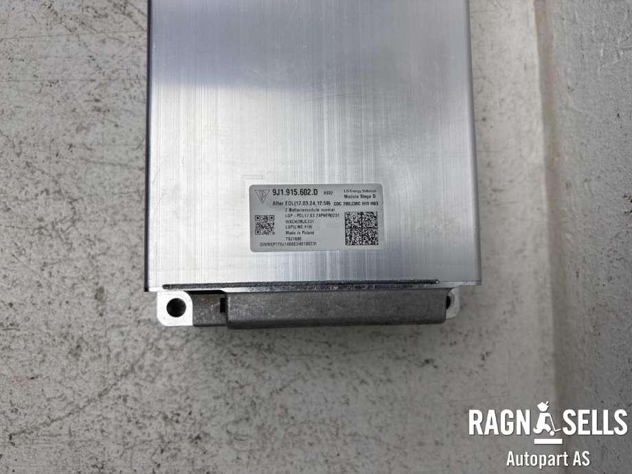 Batteripakke-modul elbil til Porsche Taycan 2019-->>  (9J1 915 602 D|9J1 915 602 G|12E010849G)