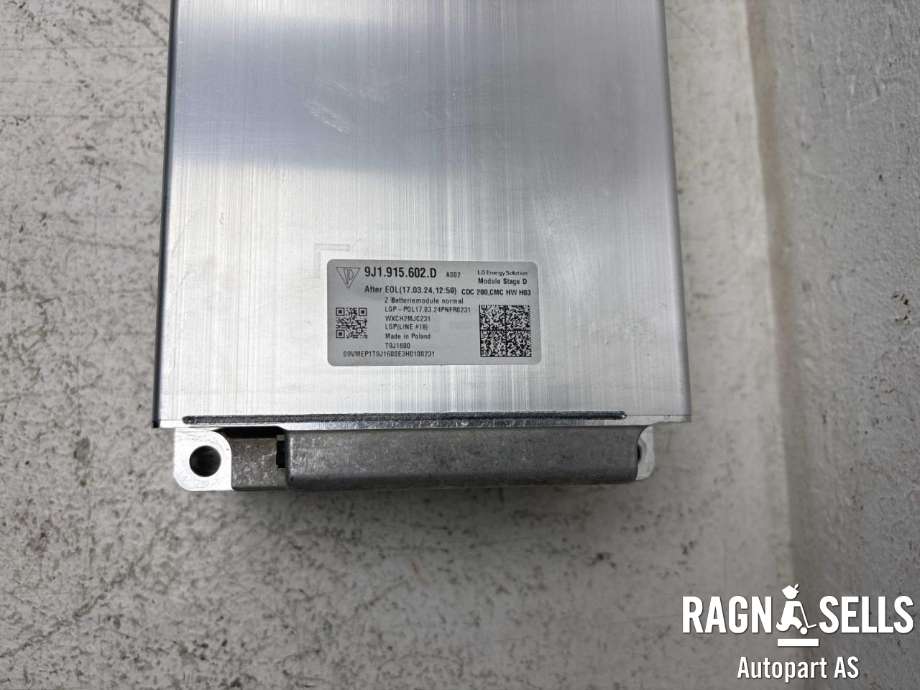 Batteripakke-modul elbil til Porsche Taycan 2019-->> (9J1 915 602 D|9J1 915 602 G|12E010849G)