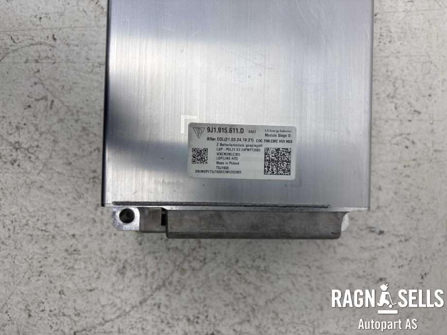 Batteripakke-modul elbil til Porsche Taycan 2019-->>  (9J1 915 611 D|9J1 915 611 G|12E010849G)
