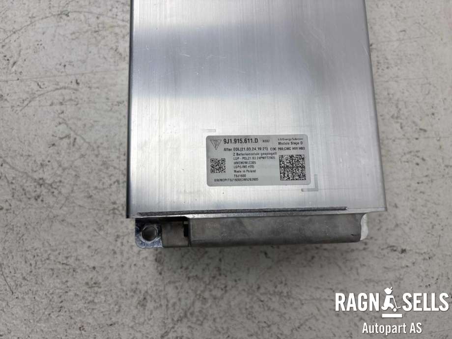 Batteripakke-modul elbil til Porsche Taycan 2019-->>  (9J1 915 611 D|9J1 915 611 G|12E010849G)