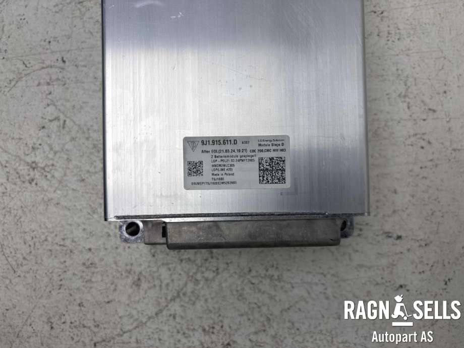 Batteripakke-modul elbil til Porsche Taycan 2019-->> (9J1 915 611 D|9J1 915 611 G|12E010849G)