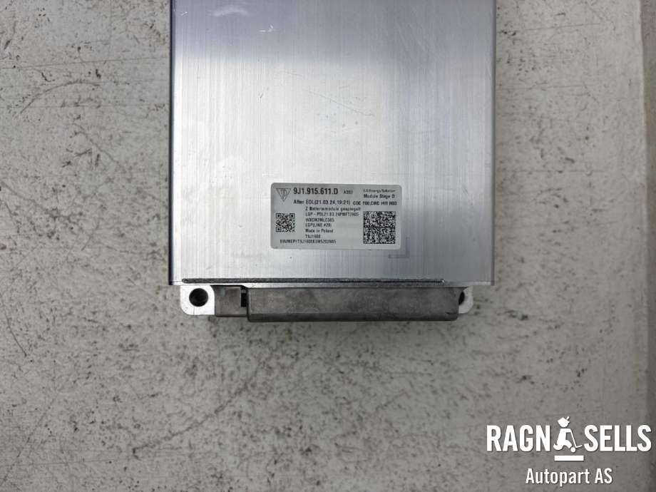 Batteripakke-modul elbil til Porsche Taycan 2019-->> (9J1 915 611 D|9J1 915 611 G|12E010849G)