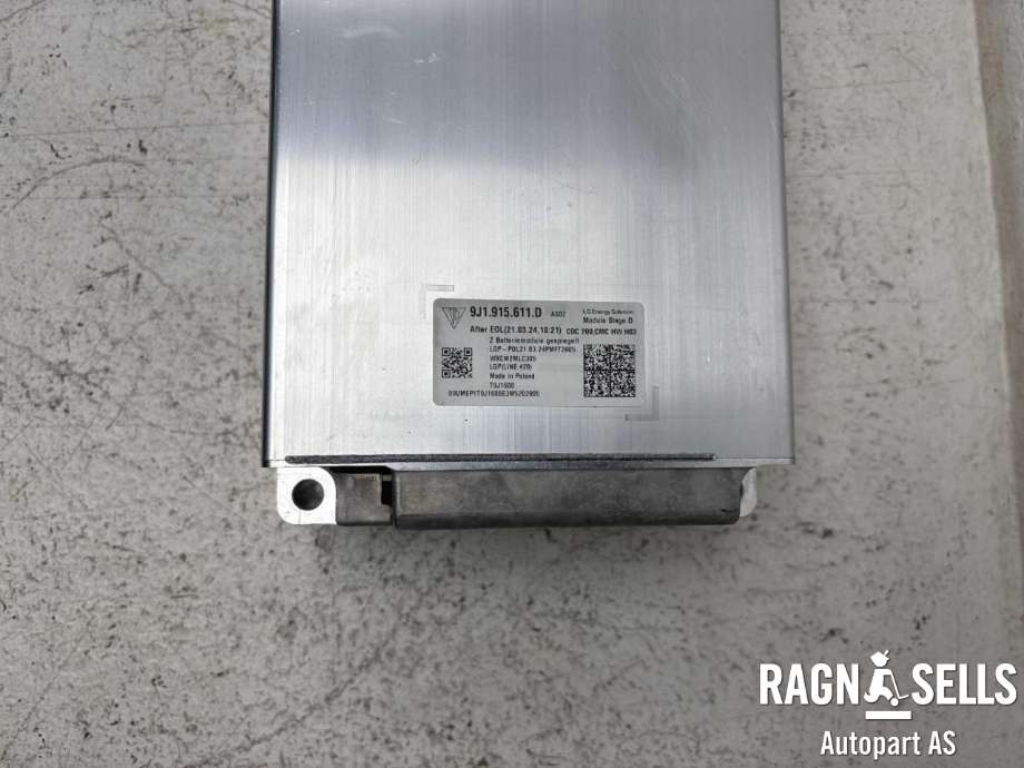 Batteripakke-modul elbil til Porsche Taycan 2019-->>  (9J1 915 611 D|9J1 915 611 G|12E010849G)