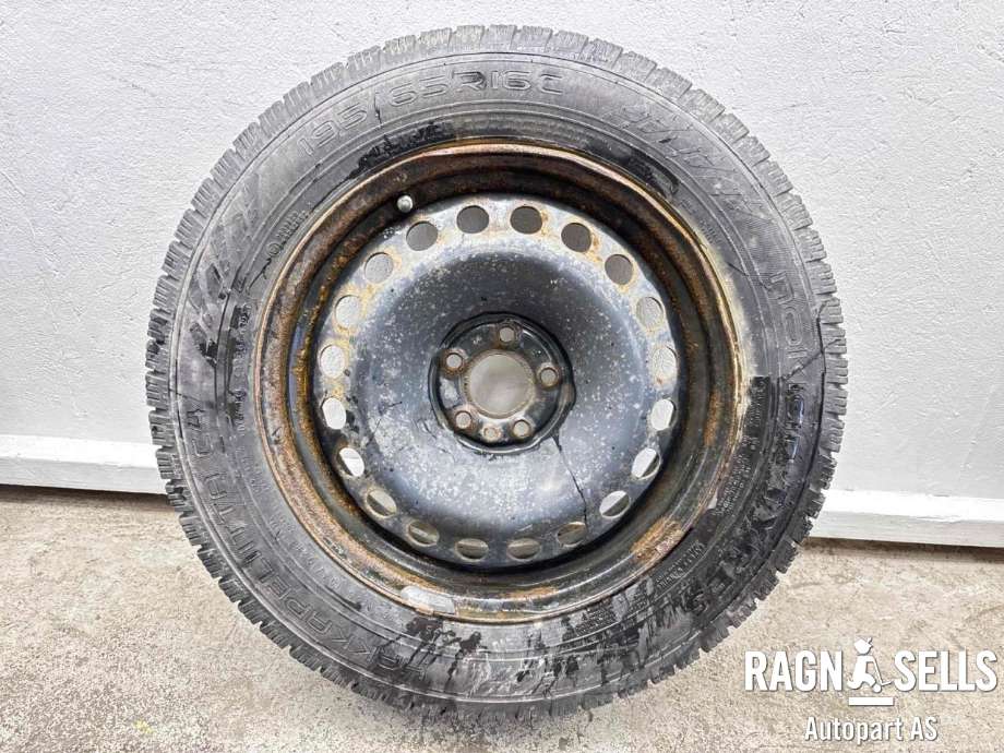 Hjulsett stål vinter til Fiat Doblo 2010-->> (Type II) (NOKIAN|5X98/ET39/58.1|195/65/R16C 104/102R|)