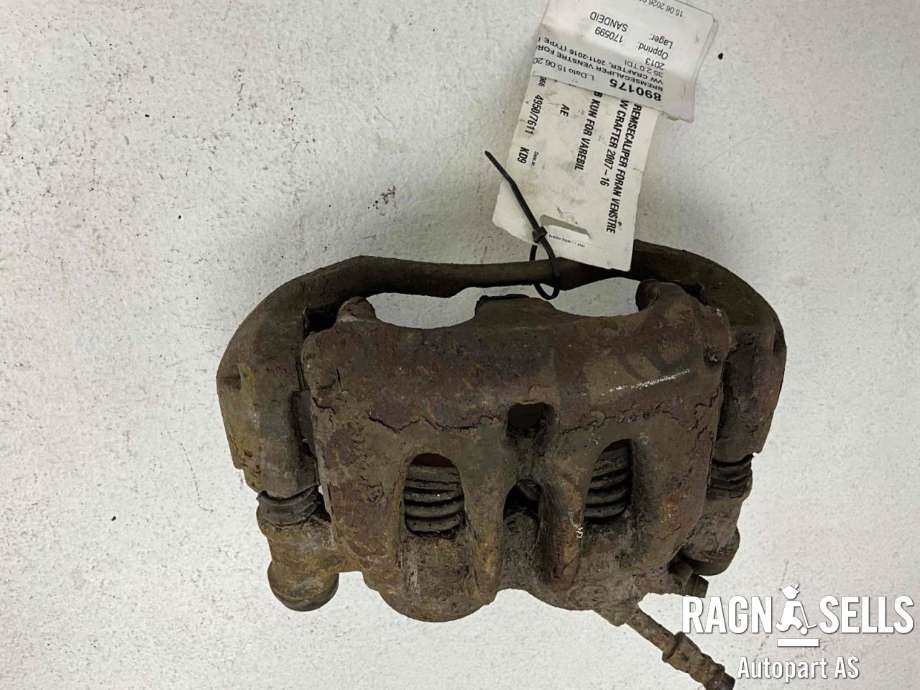 Bremsecaliper venstre foran til VW Crafter 2011-2016 (Type I, Fase 2) (2E0 615 105 B|)