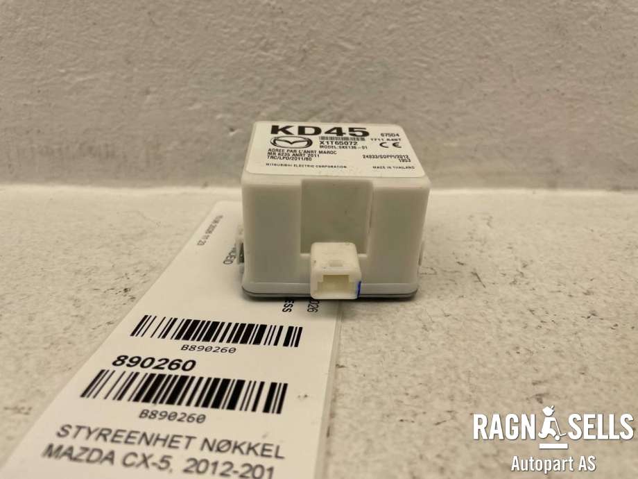 Styreenhet nøkkelfri/keyless til Mazda CX-5 2012-2017 (Type I)  (KD45-67-5D4||X1T65072)