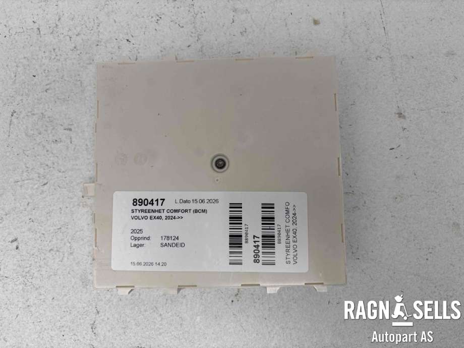 Styreenhet comfort (BCM) til Volvo EX40 2024-->> (36013370||31684742AA)