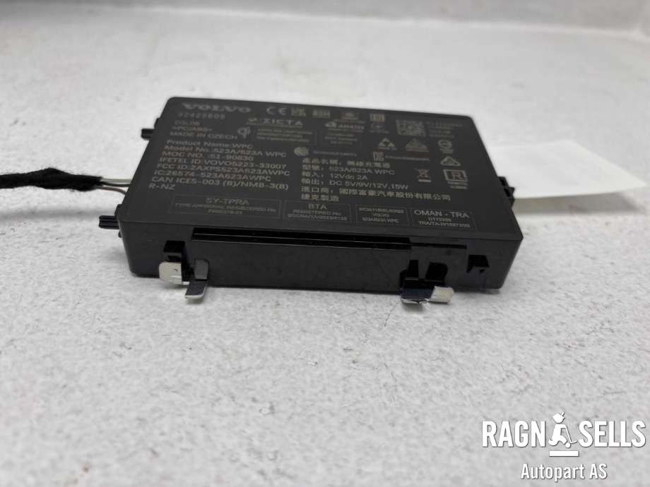 Dashbord trådløs mobillader til Volvo EX40 2024-->>  (32425605||P32425605)