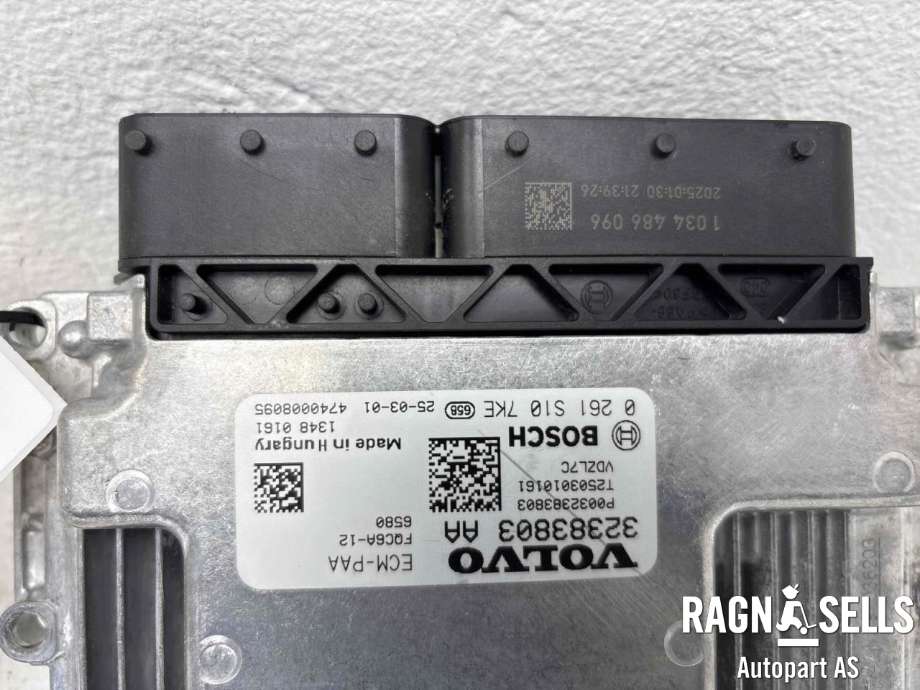 Styreenhet motor til Volvo EX40 2024-->> (BOSCH|36003979|0 261 S10 7KE|32383803|ECMPAA|FQC6A-12|P0032383803|T2503010161|VDZL7C|E400V19)