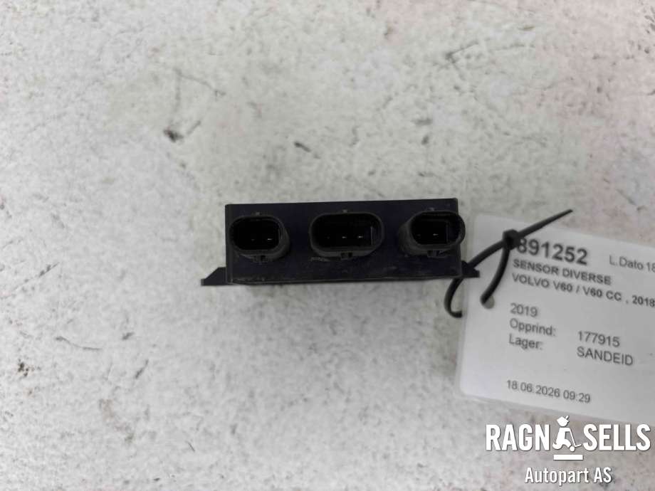Sensor diverse til Volvo V60 / V60 CC 2018-->> (Type II)  (31419938||31652261|E01543-102)