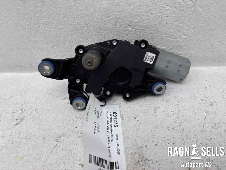 Viskermotor bakrute til Volvo V60 / V60 CC 2018-->> (Type II) (32229252|W000094700|31693004)