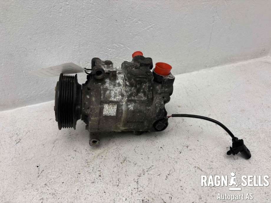 Aircondition kompressor til VW Transporter / Caravelle 2009-2015 (Fase 2) (T5) (T5) (DENSO|7E0 820 803 G|447150-2945|7E0820803E|7E0820803P|6SEU14CND1)