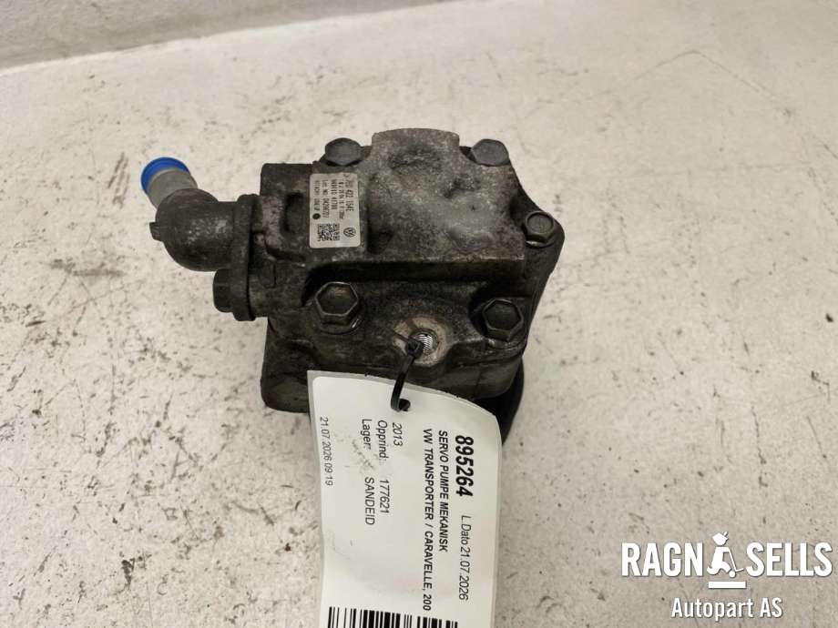 Servo pumpe mekanisk til VW Transporter / Caravelle 2009-2015 (Fase 2) (T5) (T5) (2H0 422 154 A||7E0 422 154 E)