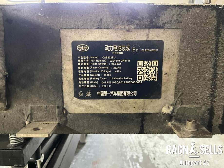 Batteripakke elbil til Hongqi E-HS9 2022-->>  (N/A||9201010QR01B|CAB232EL1)