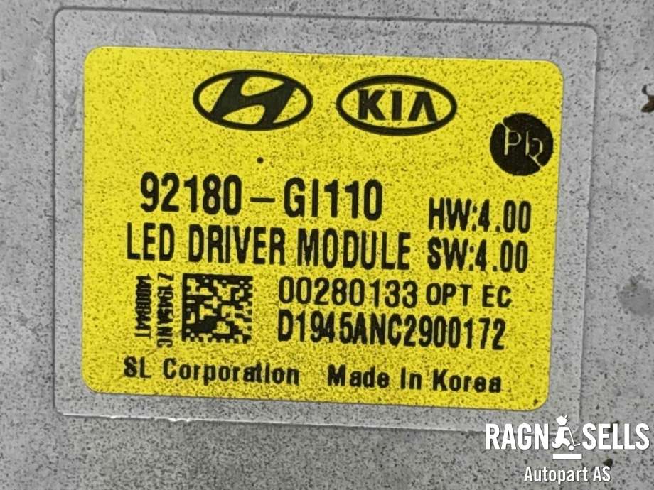 Styreenhet LED til Hyundai Ioniq 5 2021-->> (92180GI 110|)
