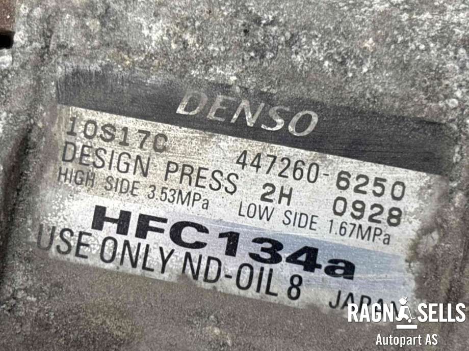 Aircondition kompressor til Toyota Land Cruiser 120 2002-2009 (DENSO|883206A081||447260-6250|10S17C|88310-6A140|88310-6A141|88320-35730|88320-6A081|88320-6A480|883206-A49088310-6A140)