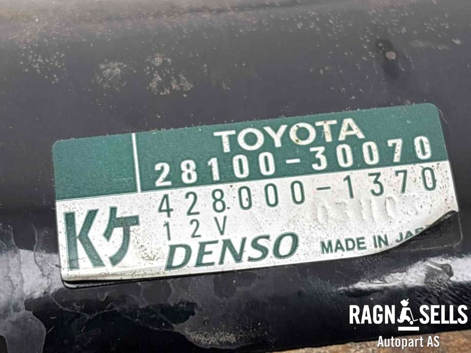 Starter diesel til Toyota Land Cruiser 120 2002-2009 (2810030070||2810030071|28100-67090|281006709084)