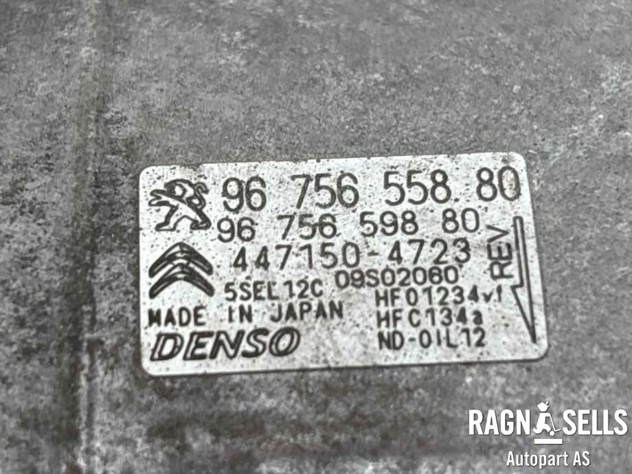 Aircondition kompressor til Peugeot 2008 2013-2019 (Type I)  (DENSO|98 221 849 80|447150-4723|16 227 203 80|96 756 598 80|98 151 985 80|96 756 558 80|9845659880)
