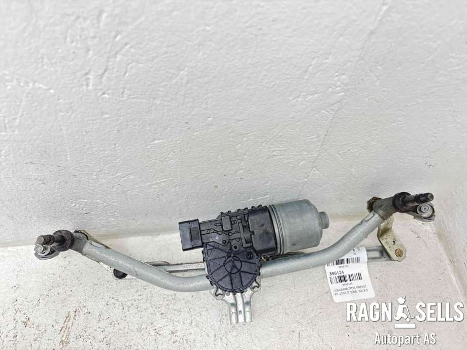Viskermotor frontrute komplett m/overføring til Peugeot 2008 2013-2019 (Type I)  (BOSCH|96 732 225 80|3 397 021 391|)