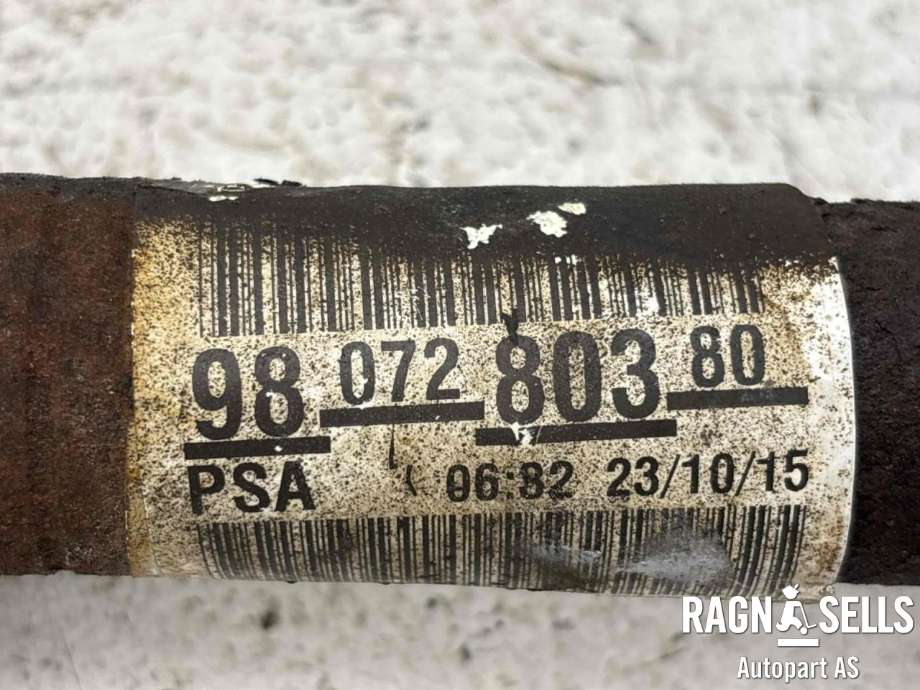 Drivaksel høyre foran, bensin/automat til Peugeot 2008 2013-2019 (Type I) (16 108 439 80||98 072 803 80)
