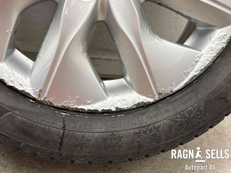 Hjulsett aluminium vinter til Renault Zoe 2013-2019 (Fase 1) (5X114.3/ET44/36/66.1|195/55R16|6.5JX16)
