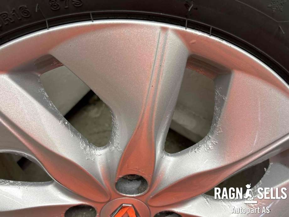 Hjulsett aluminium vinter til Renault Zoe 2013-2019 (Fase 1) (5X114.3/ET44/36/66.1|195/55R16|6.5JX16)