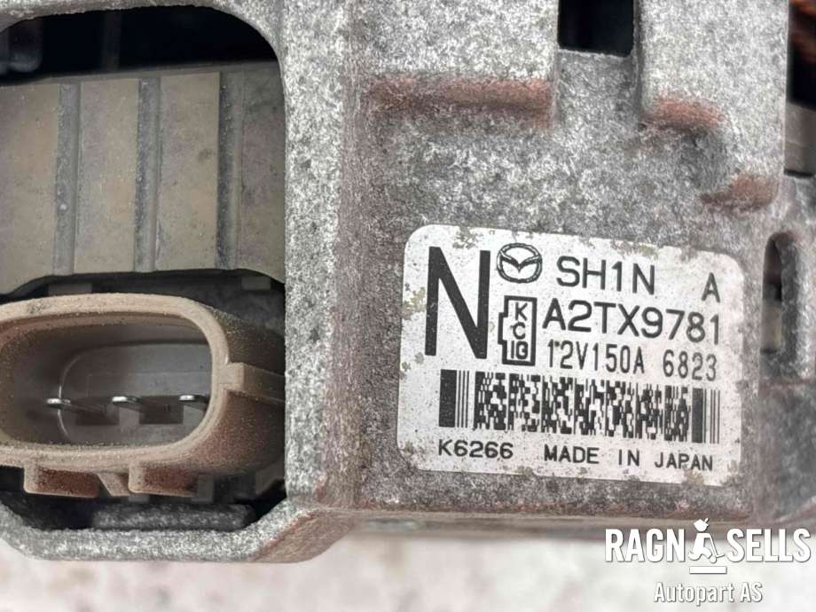 Dynamo diesel til Mazda 6 2015-2018 (Type III, Fase 2)  (SH1N-18-300A||SH1N-A2TX9781|SH1N|A2TX9181|A2TX9781|6823)