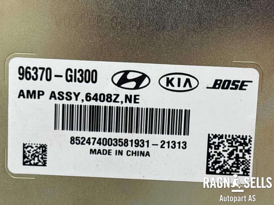 Bilstereo forsterker til Hyundai Ioniq 5 2021-->> (96370GI300|)