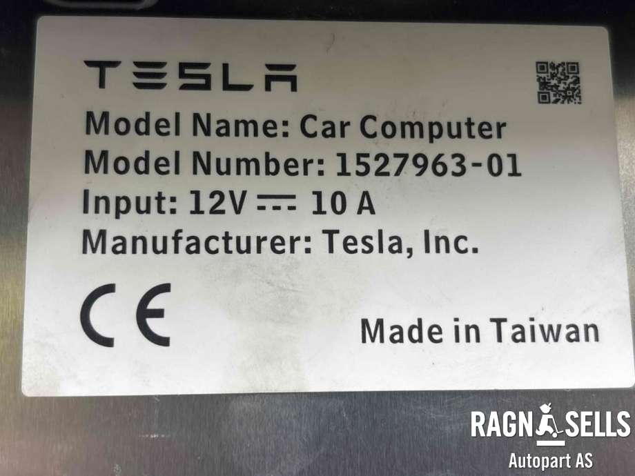 Styreenhet autopilot til Tesla Model 3 2018-2023 (Fase 1) (1462554-S1-K||1527963-01|1462554-01-K)