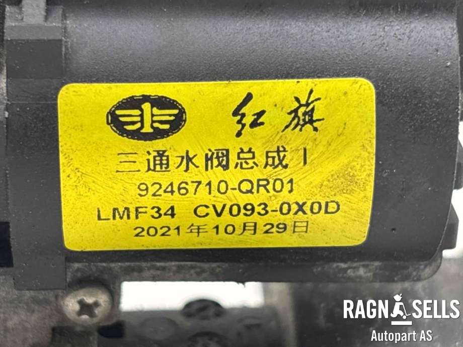 Ventil vann til Hongqi E-HS9 2022-->>  (|9246710-QR01|LMF34|CV093-0XOD)