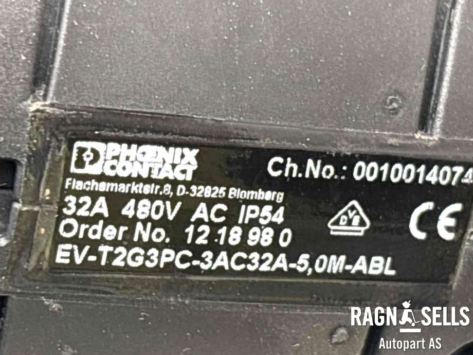 Batterilader kabel til Lexus UX 2018-->>  (N/A||1218980|EV-T2G3PC-3AC32A-5.0M-ABL|0010014074)