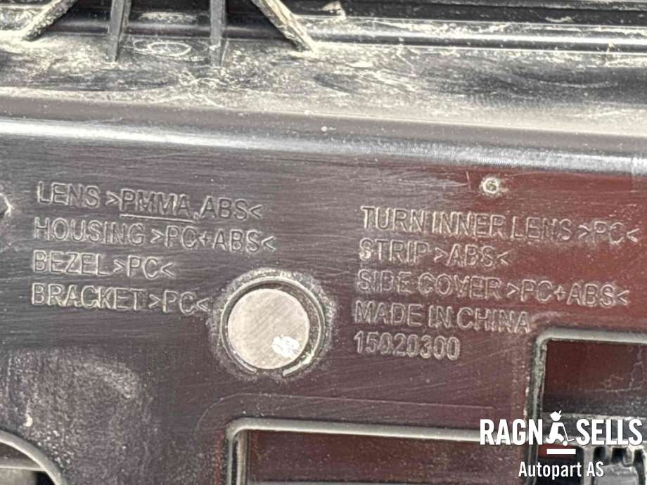 Baklykt midtre til Hongqi E-HS9 2022-->> (|15020300|3724685-QR01)