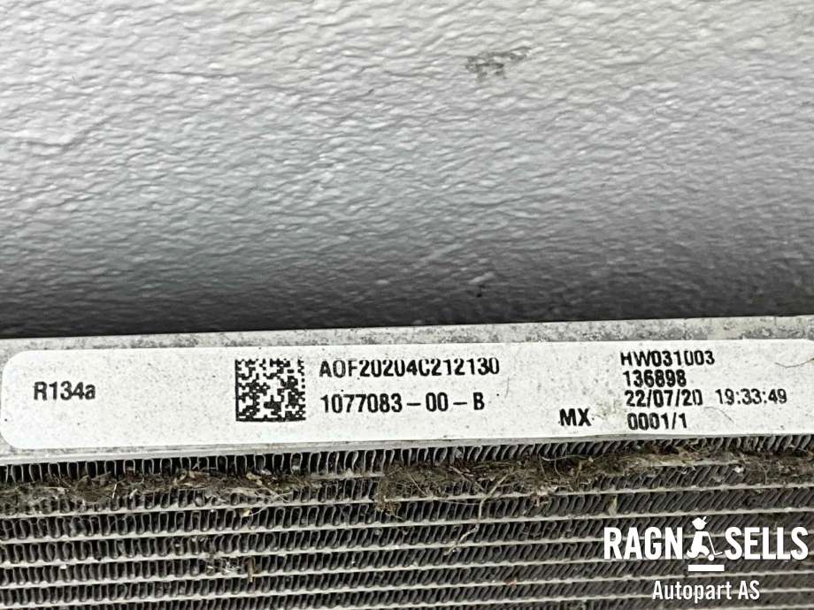 Aircondition radiator til Tesla Model 3 2018-2023 (Fase 1) (1077083-00-B||AOF20204C212130)