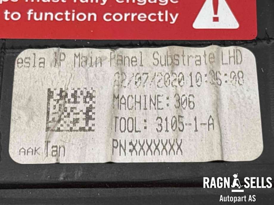 Dashbord til Tesla Model 3 2018-2023 (Fase 1)  (1083401-05-J||3105-1-A)