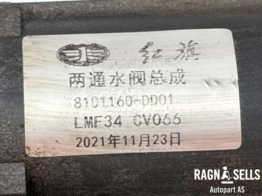 Ventil vann til Hongqi E-HS9 2022-->>  (|8101160-DD01|LMF34 CV066)