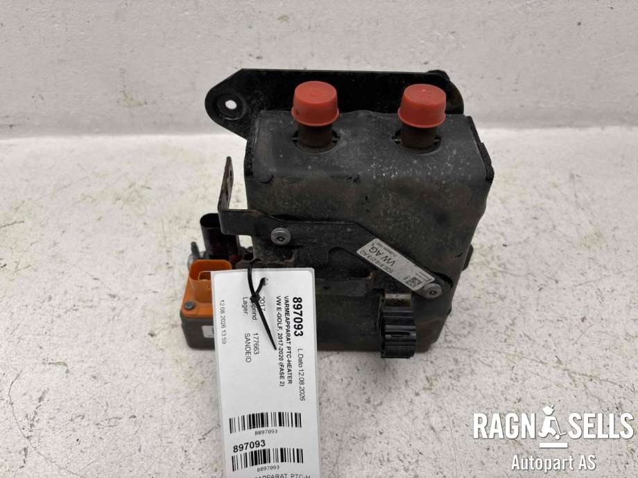 Varmeapparat PTC-heater til VW e-Golf, 2017-2020 (Fase 2) (5QE 819 013 AD)
