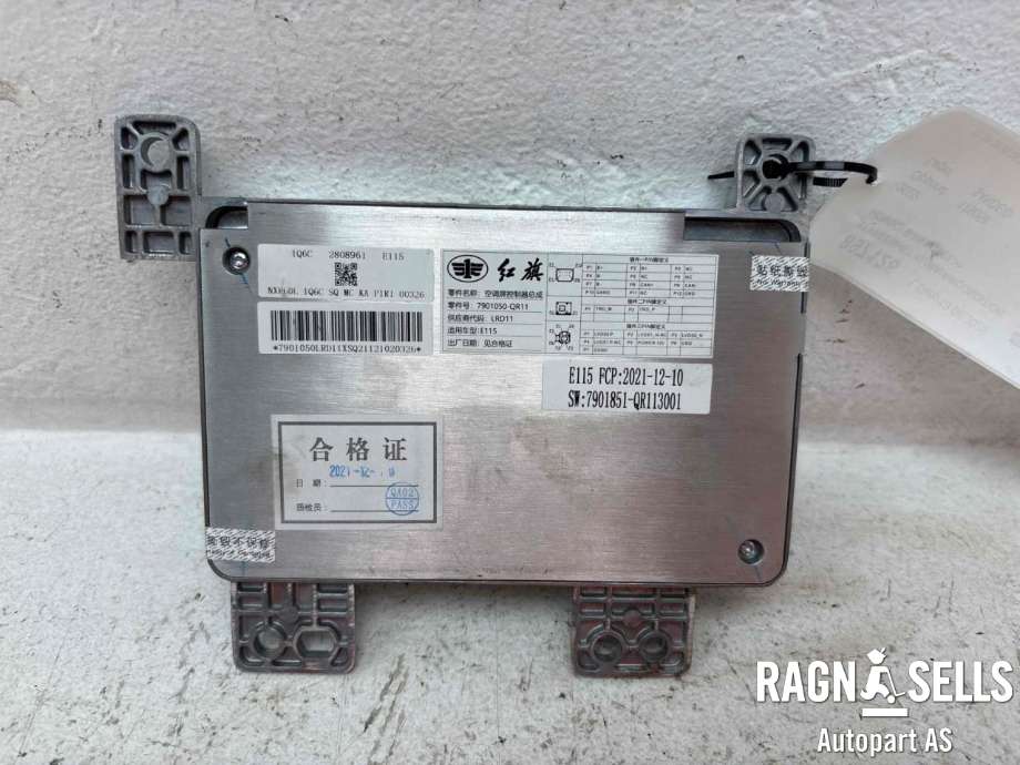 Styreenhet klima/aircondition til Hongqi E-HS9 2022-->> (|7901050-QR11|7901851-QR113001)