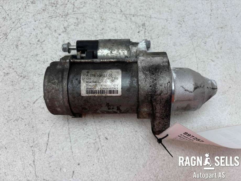 Starter til Mercedes C-Klasse 2014-2018 (Fase 1) (W205) (W205) (DENSO|A 274 906 21 00||A 274 906 21 00 88|23300HG00B|233004GD0B|233004GD0C|A2749060400|A2749061600|2749060400|2749061600|2749062100|23300-HG00D|23300-HG00E|23300-4GD0B|23300)