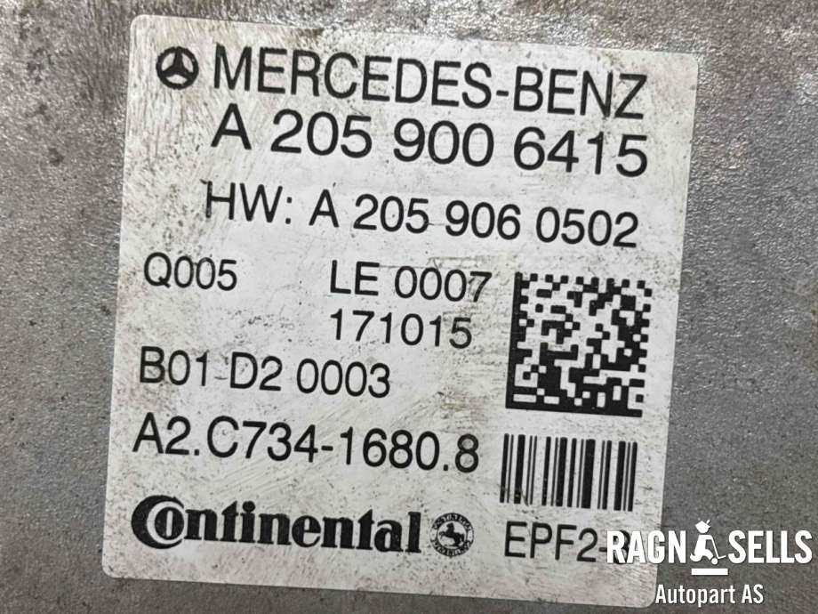 Styreenhet girkasse, hybrid til Mercedes C-Klasse 2014-2018 (Fase 1) (W205) (W205) (A 205 900 64 15||A2059060502|B01D20003|A2C73416808|EPF2-3|LE0007171015|LE0007)