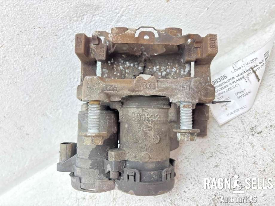 Bremsecaliper venstre bak, elektrisk til Mercedes C-Klasse 2014-2018 (Fase 1) (W205) (W205) (A 205 423 03 81||A 205 423 03 00|A 000 906 12 03)