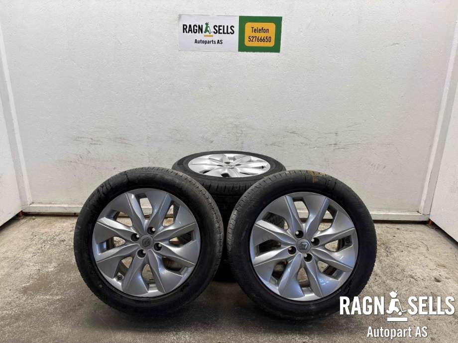 Hjulsett aluminium sommer til Renault Zoe 2013-2019 (Fase 1) (YOKOHAMA|4X100/ET44/60.1|195/55R16 87W|)