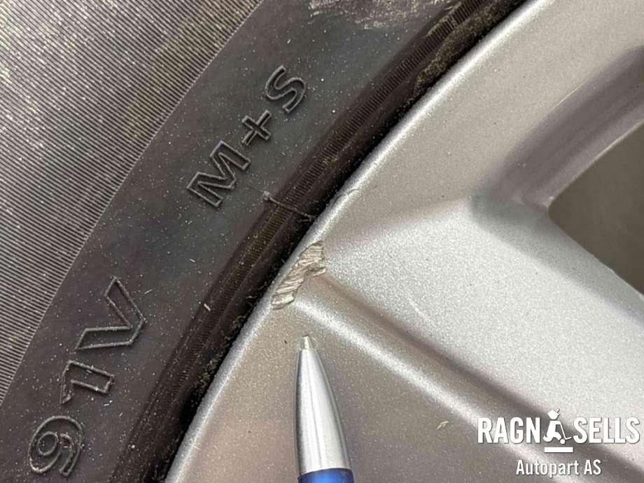 Hjulsett aluminium sommer til Renault Zoe 2013-2019 (Fase 1) (YOKOHAMA|4X100/ET44/60.1|195/55R16 87W|)