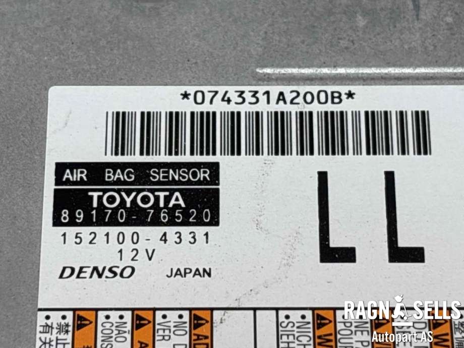 Styreenhet airbag hovedsensor til Lexus UX 2018-->> (8917076520||152100-4331)