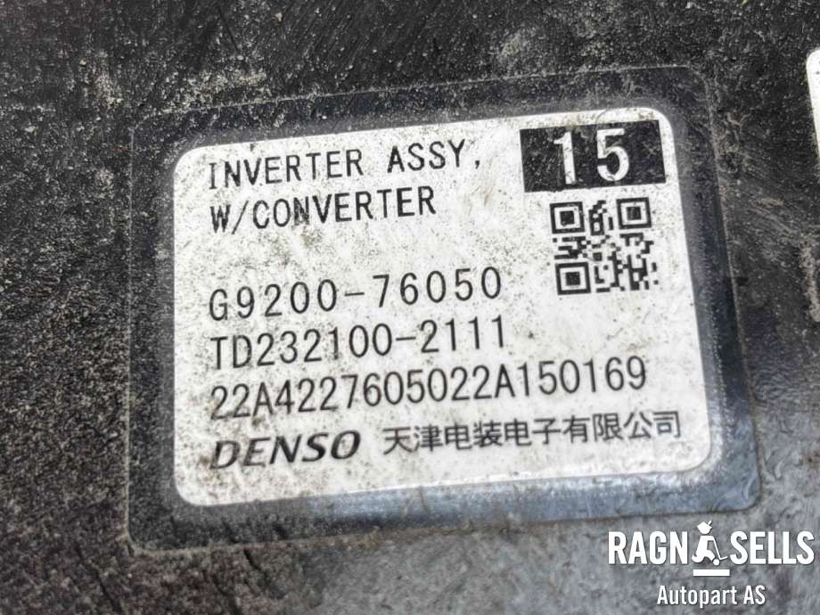 Inverter elbil til Lexus UX 2018-->>  (DENSO|G92A076060||G9200-76050|TD232100-2111)