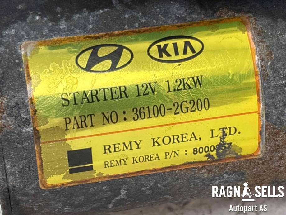 Starter til Hyundai Ix35 2010-2015 (36100 2G200||36100-2G000|36100-2G210|36100-2G250|36100-2G300|36100-2G400)