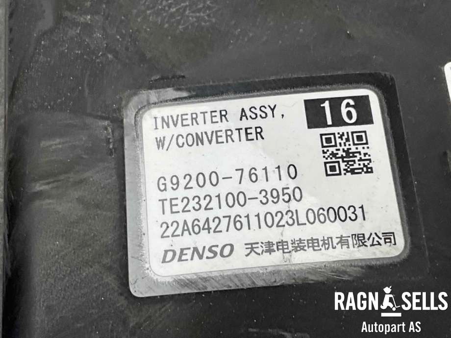 Inverter elbil til Lexus UX 2018-->>  (DENSO|G92A076090||G9200-76110|TE232100-3950)