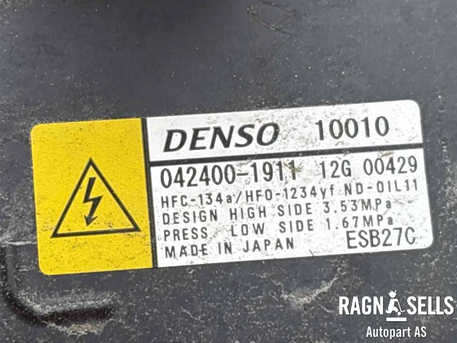 Aircondition kompressor elbil til Lexus UX 2018-->>  (DENSO|8837010011||042400-1911)